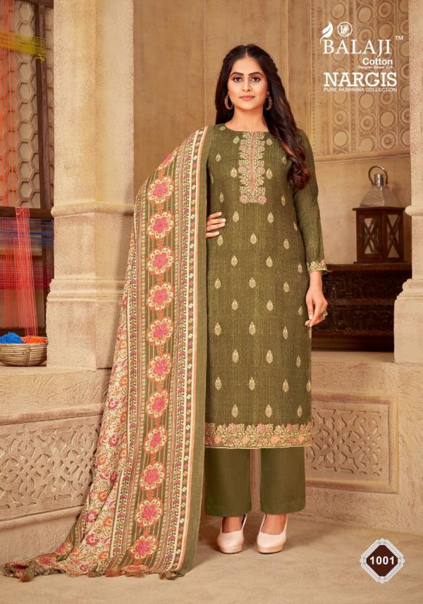 Balaji Nargis Pashmina Designer Exclusive Dress Material